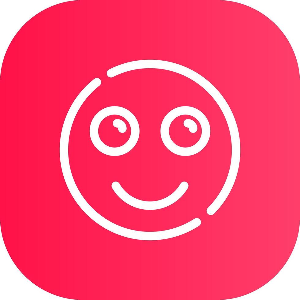 Line Round Corner Gradient vector