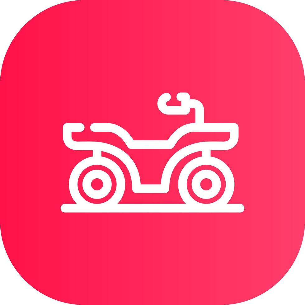 Line Round Corner Gradient vector