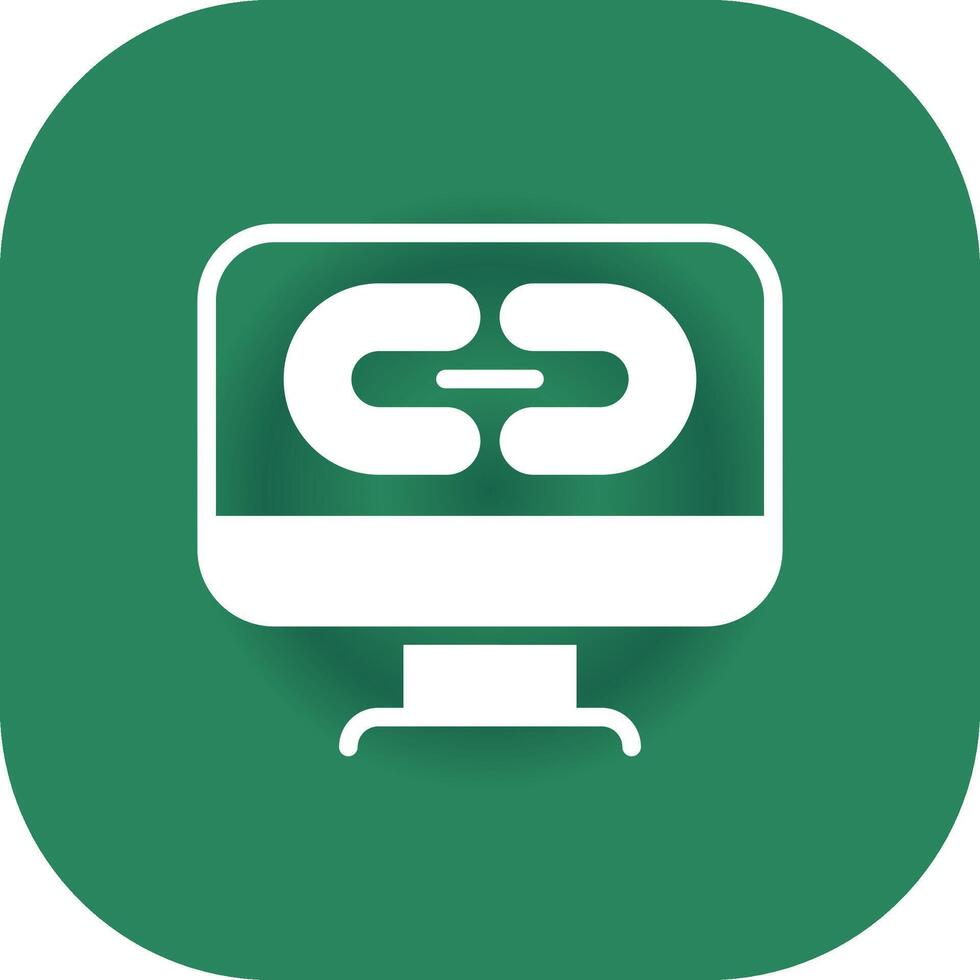 Link Creative Icon Design vector