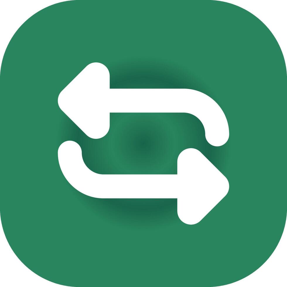 Arrows Repeat Creative Icon Design vector