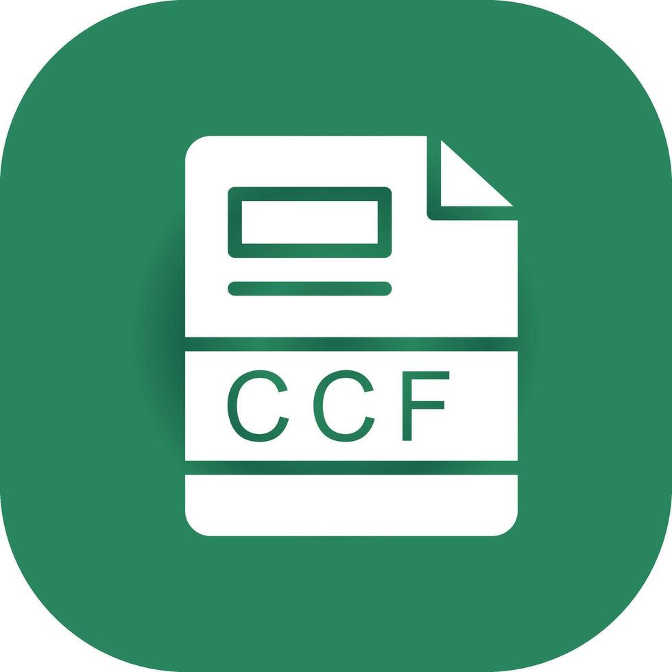 CCF Creative Icon Design vector