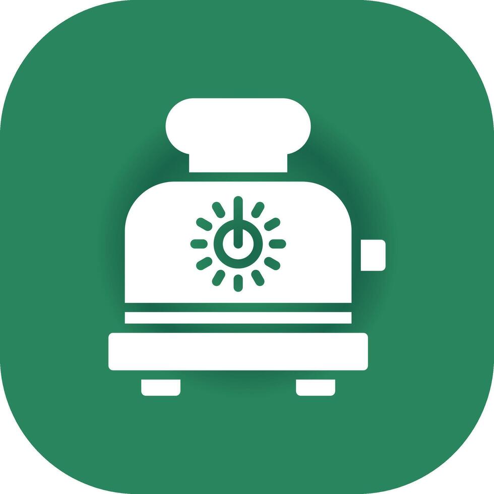 Toaster Creative Icon Design vector