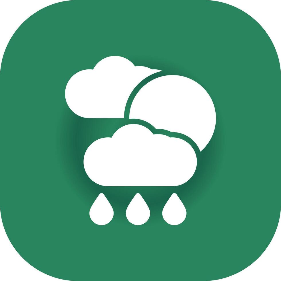 Weather Forecast Creative Icon Design vector