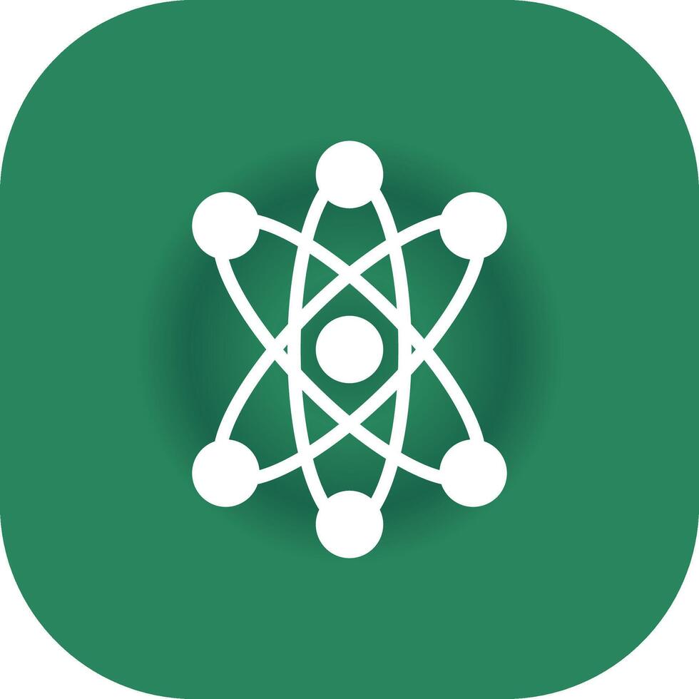 Atom Creative Icon Design vector