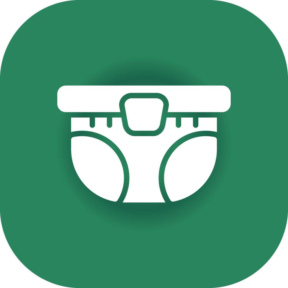 Diapers Creative Icon Design vector