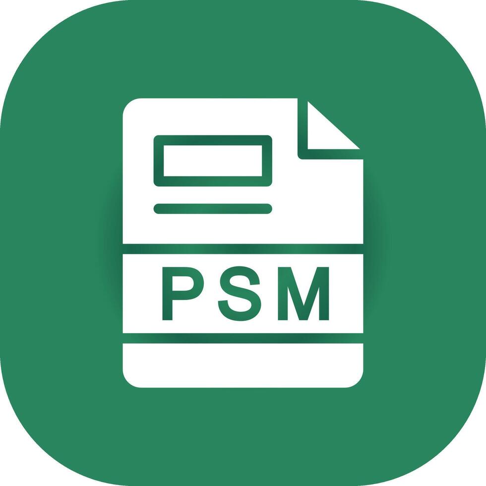 PSM Creative Icon Design vector