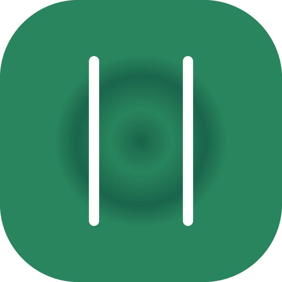 Pause Creative Icon Design vector