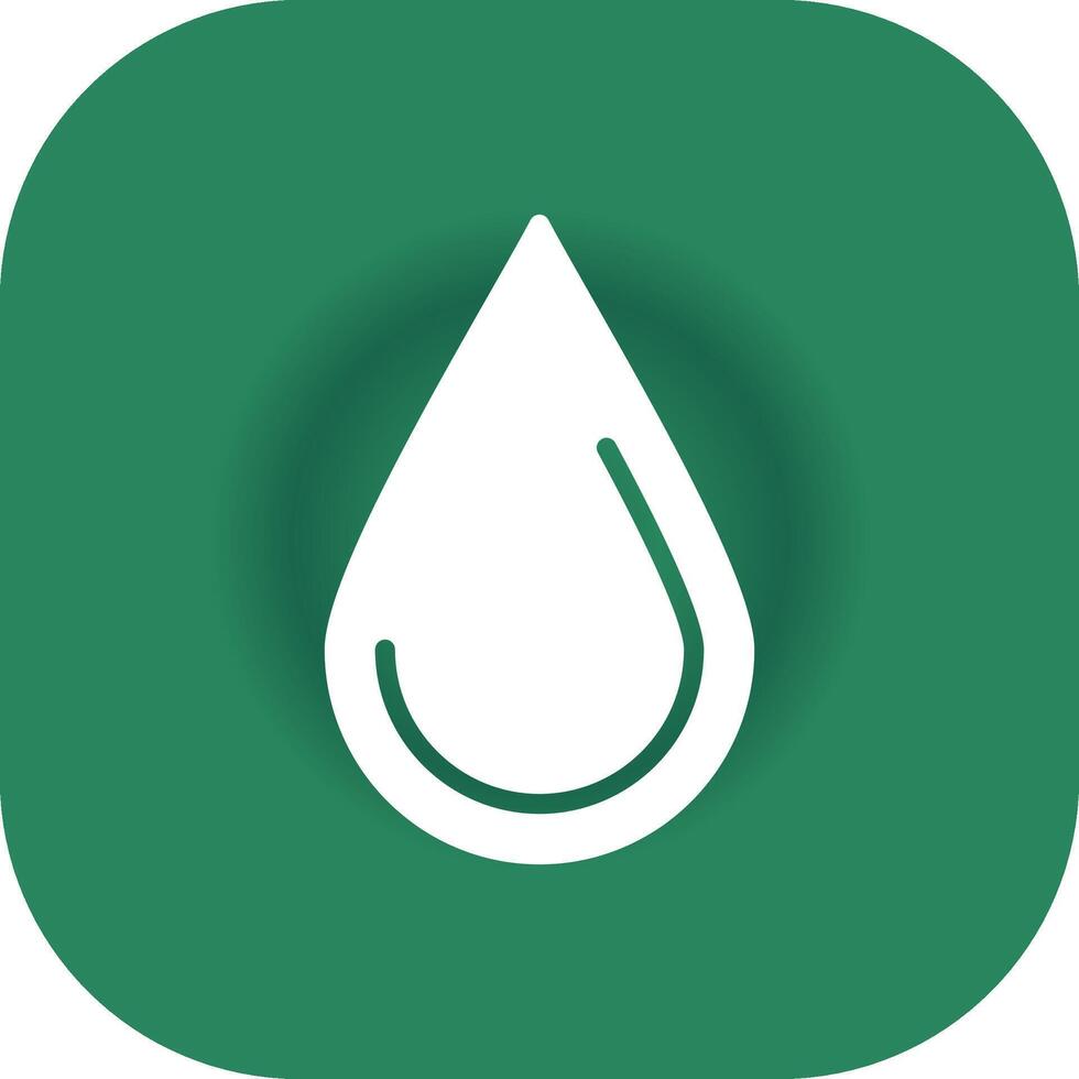 Water Drop Creative Icon Design vector