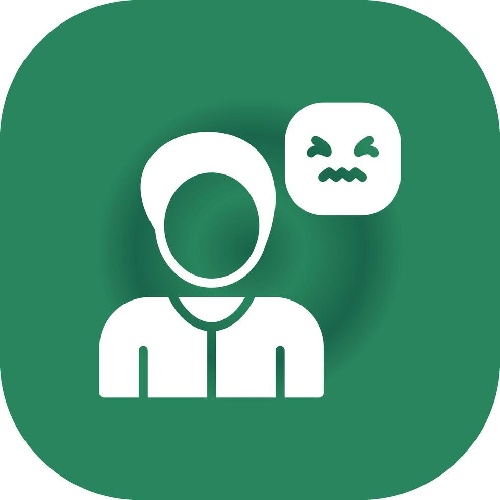 Cringe Creative Icon Design vector