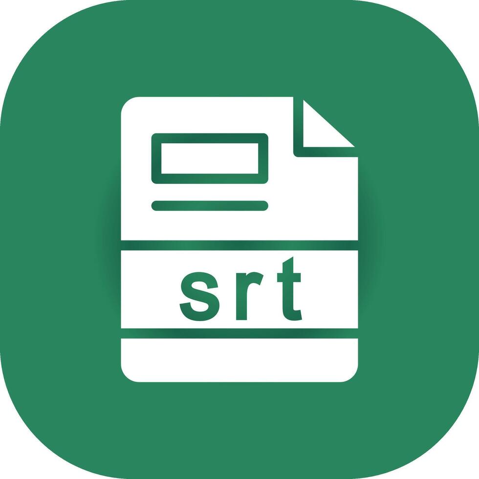 srt Creative Icon Design vector
