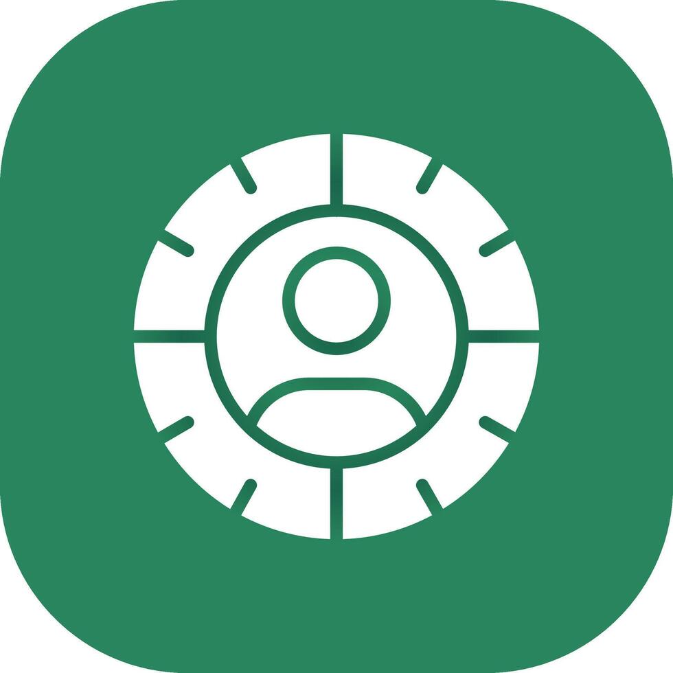 Target Audience Creative Icon Design vector
