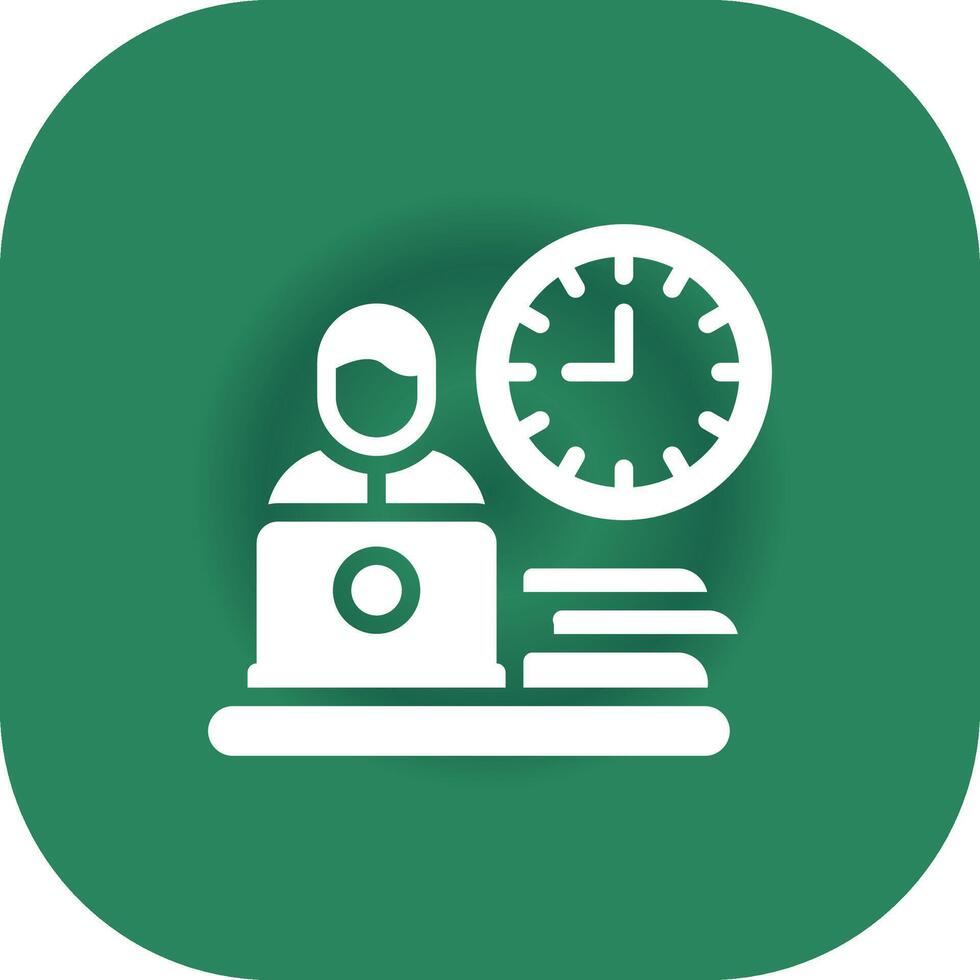 Work Habits Creative Icon Design vector