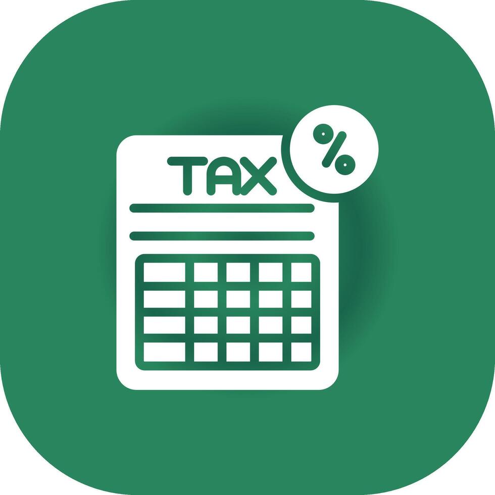 Tax Benefits Creative Icon Design vector