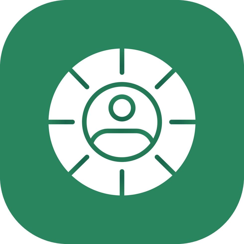 Targeting Creative Icon Design vector