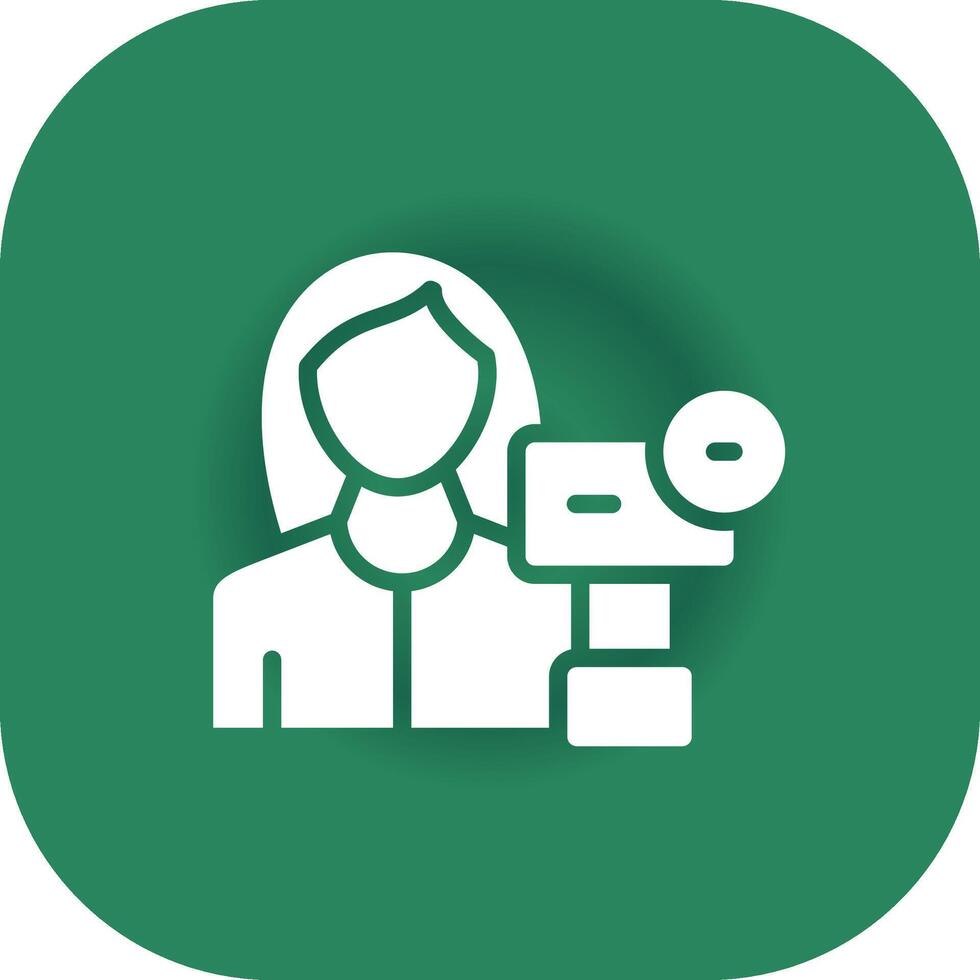 Woman Creative Icon Design vector