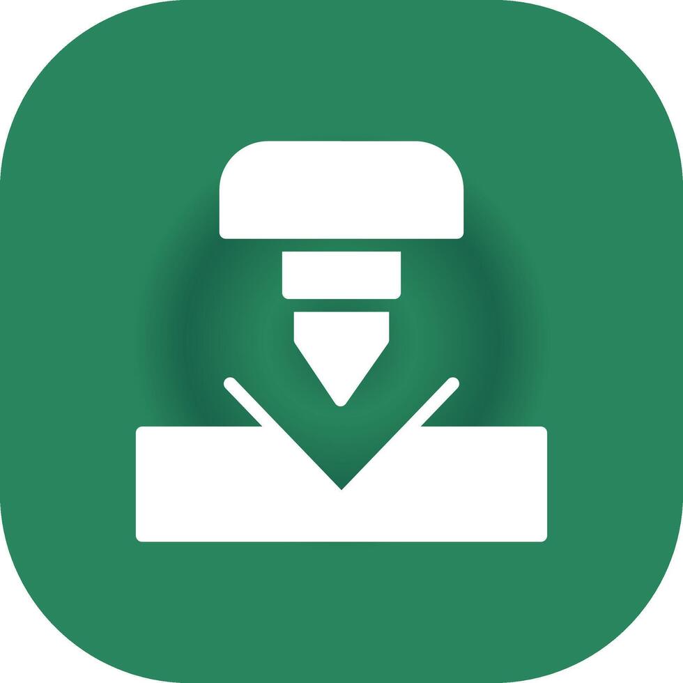 Bending Creative Icon Design vector