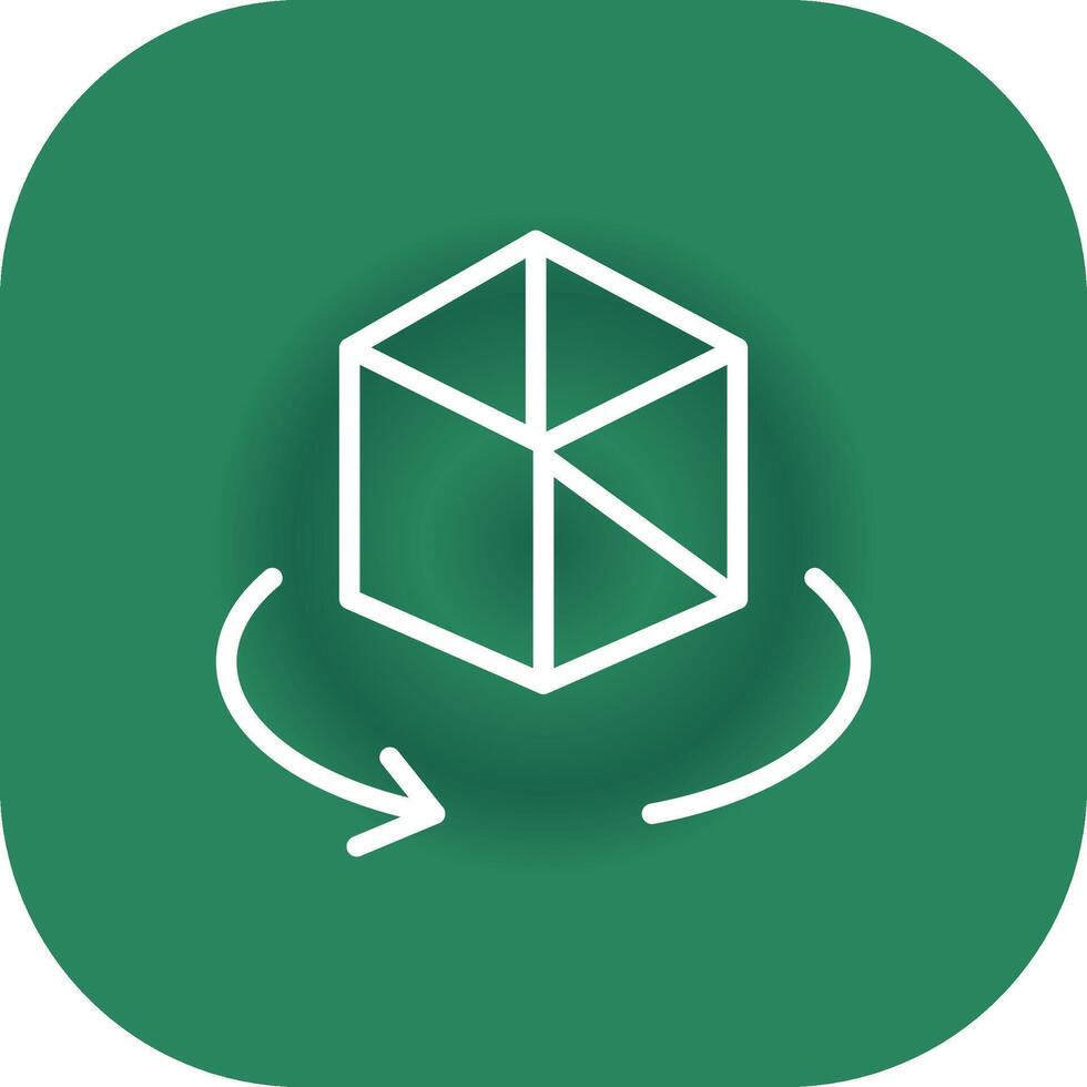 3d Creative Icon Design vector