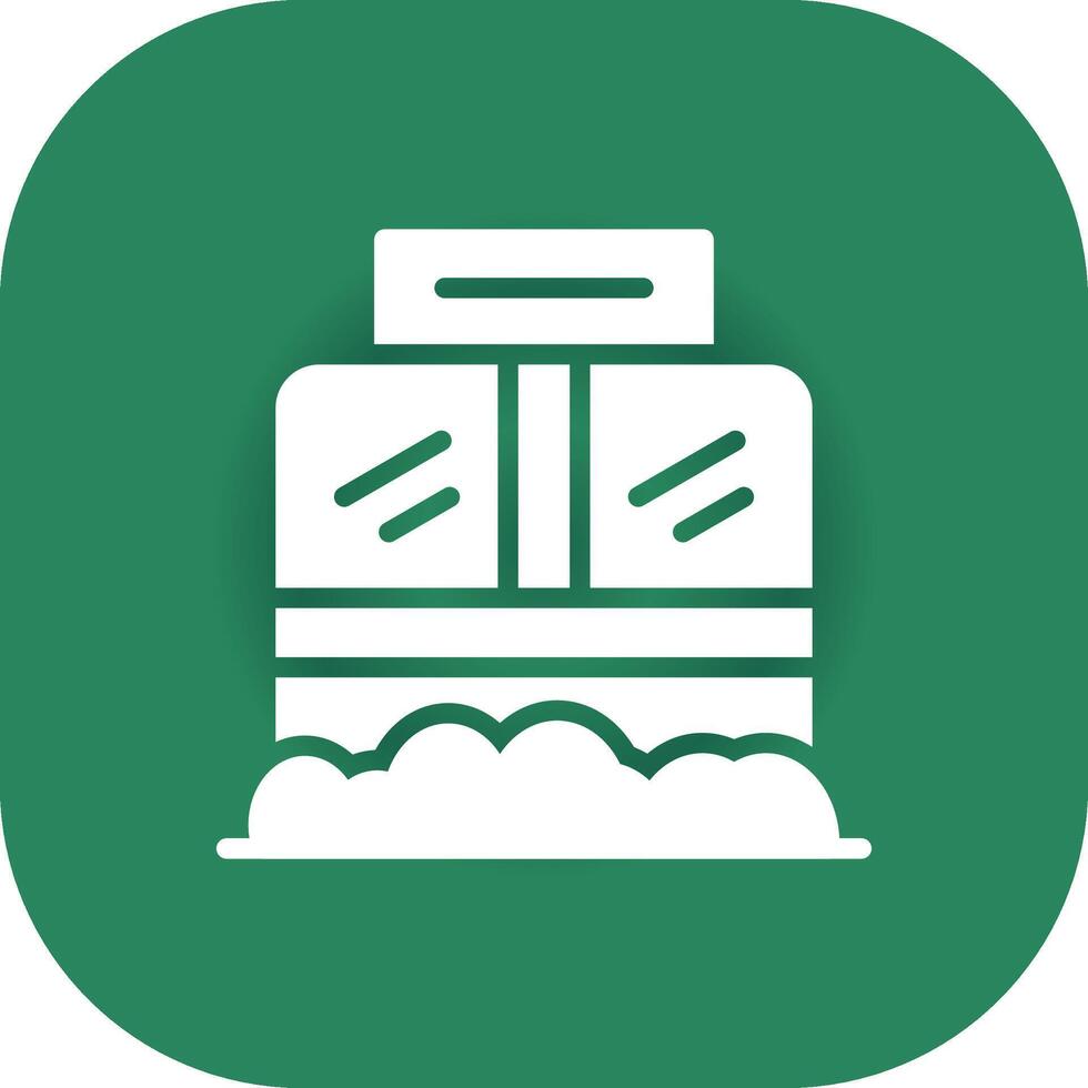 Ticket Box Creative Icon Design vector