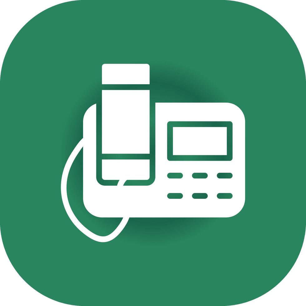 Telephone Creative Icon Design vector