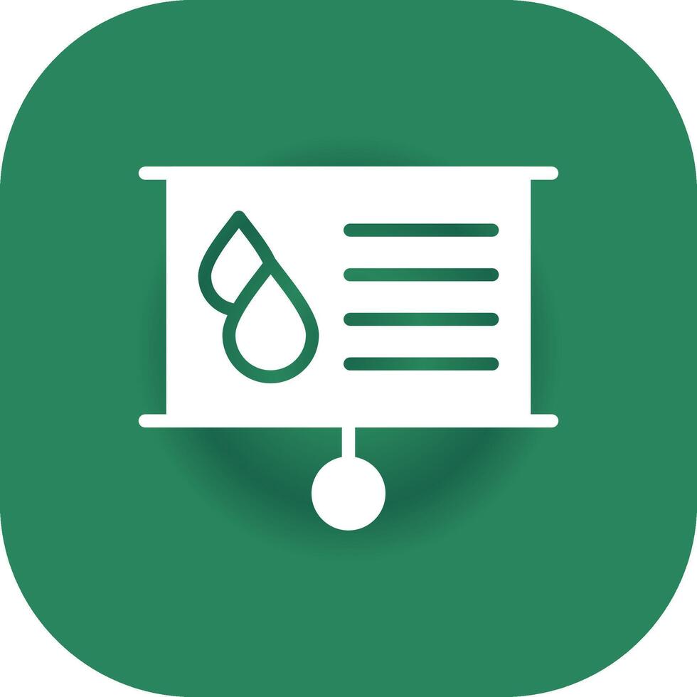 Water Class Creative Icon Design vector