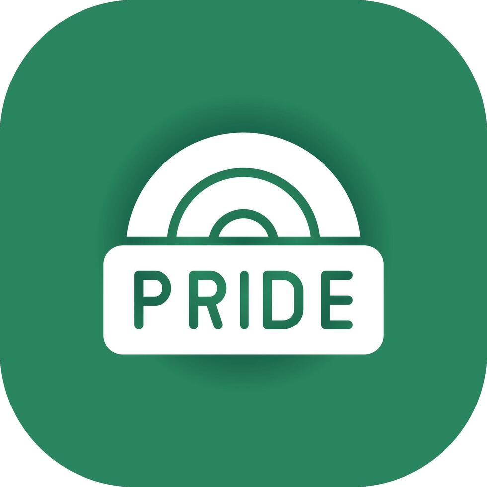Pride Creative Icon Design vector