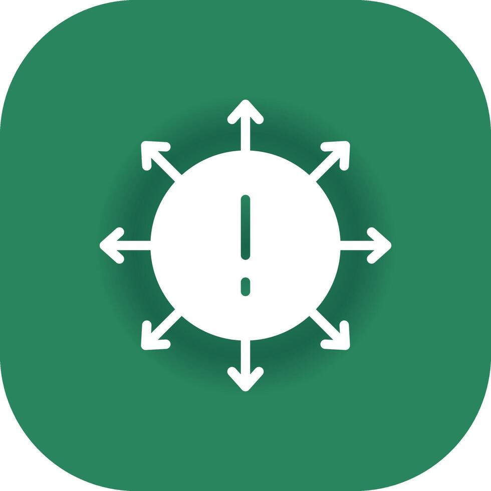 Diversification Creative Icon Design vector
