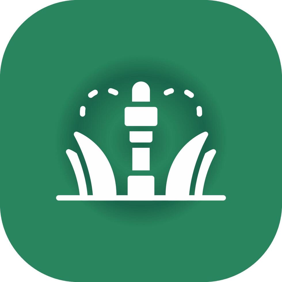 Sprinkler Creative Icon Design vector