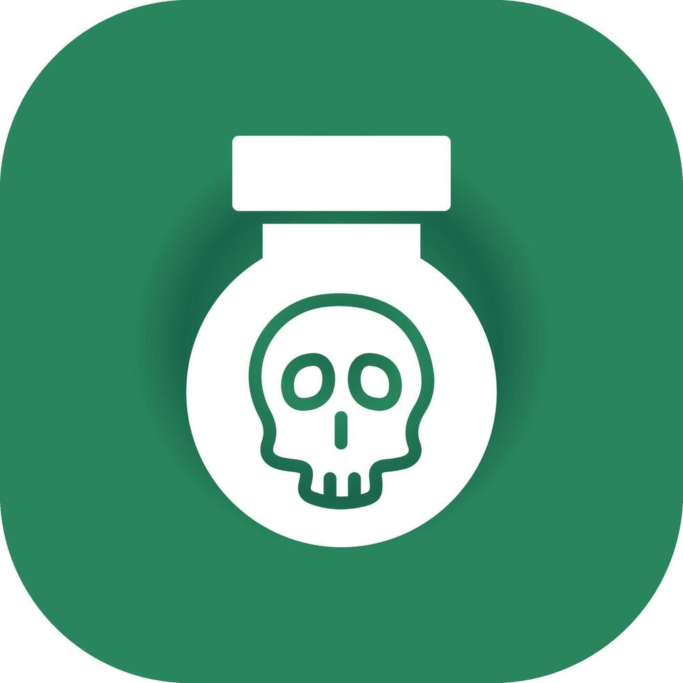 Poison Creative Icon Design vector