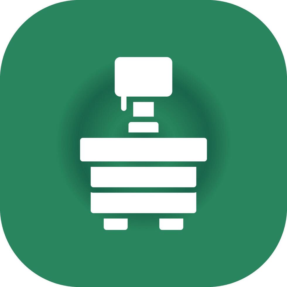 Side Table Creative Icon Design vector