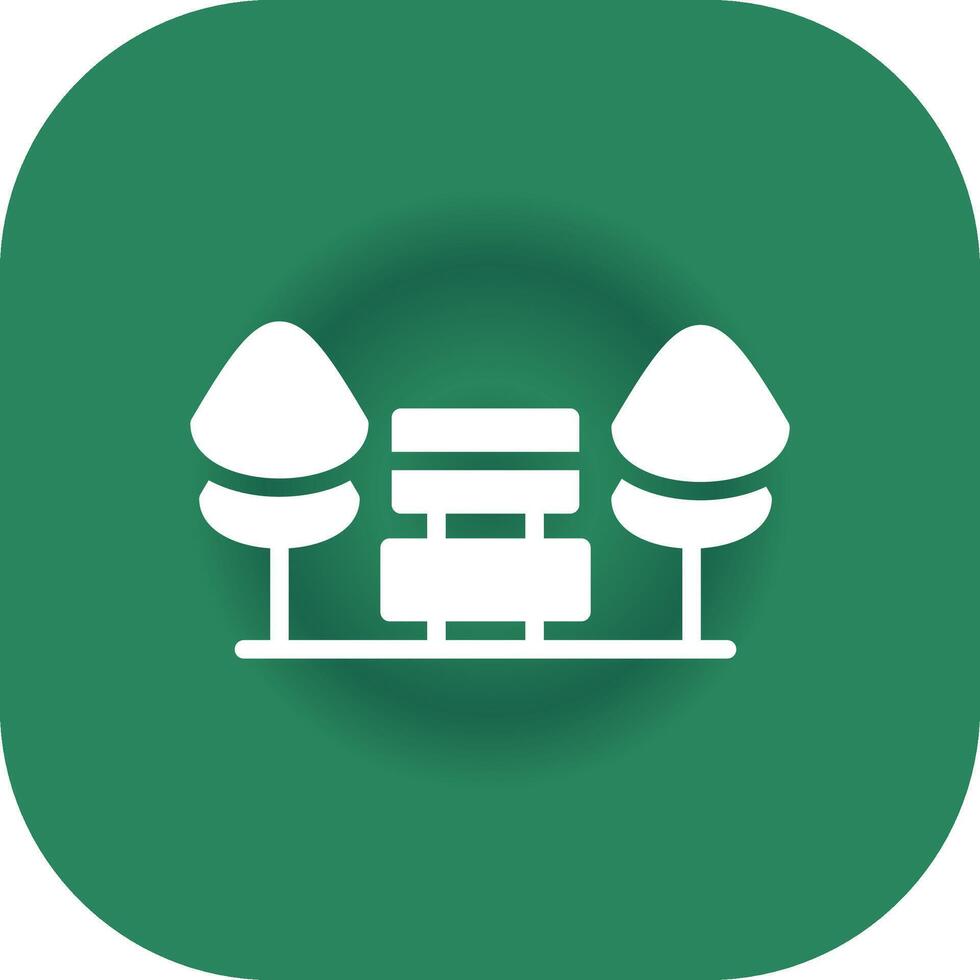 Park Creative Icon Design vector