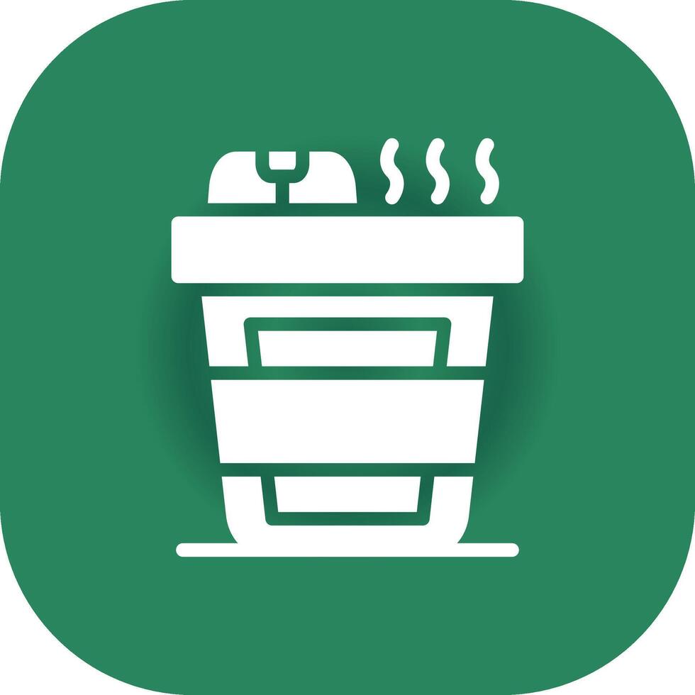 Hot Drink Creative Icon Design vector