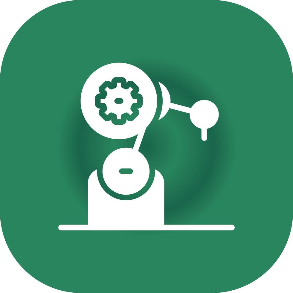 Machines Maintenance Creative Icon Design vector