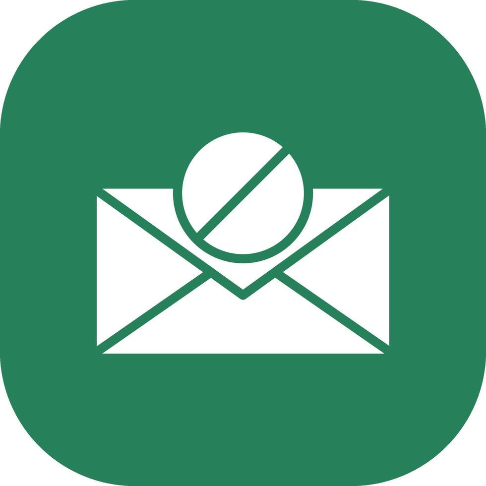 Email Block Creative Icon Design vector