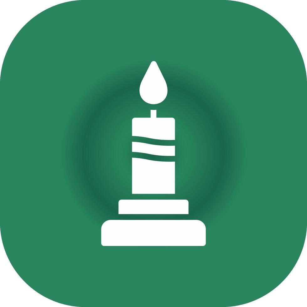 Candle Creative Icon Design vector