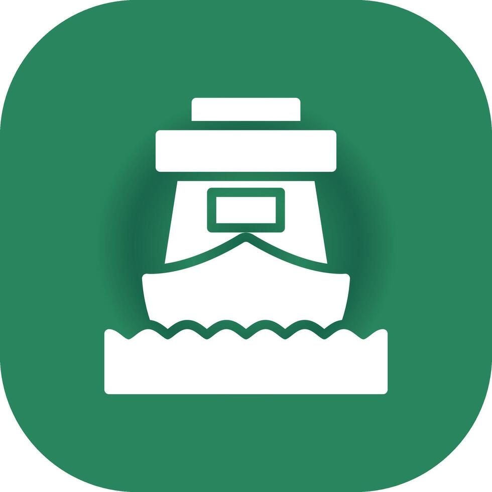 Ship Creative Icon Design vector