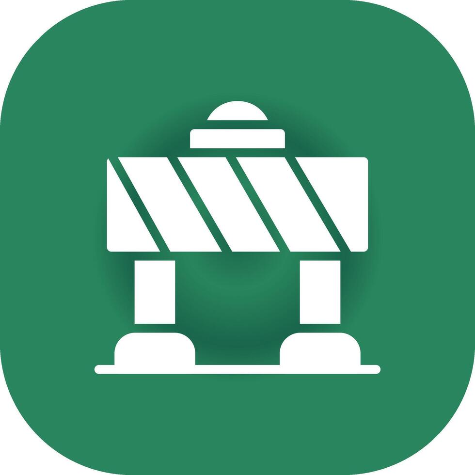 Barrier Creative Icon Design vector