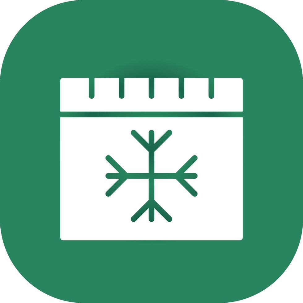 Winter Creative Icon Design vector