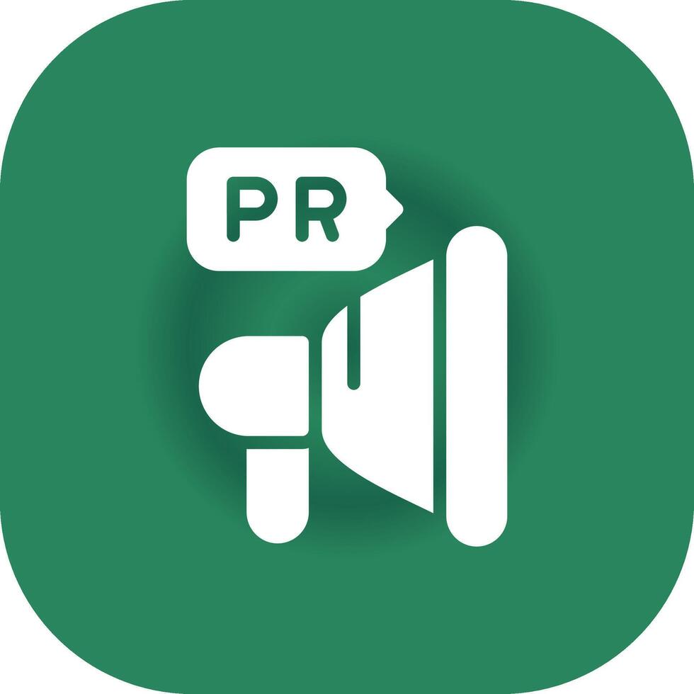 Public Relations Creative Icon Design vector