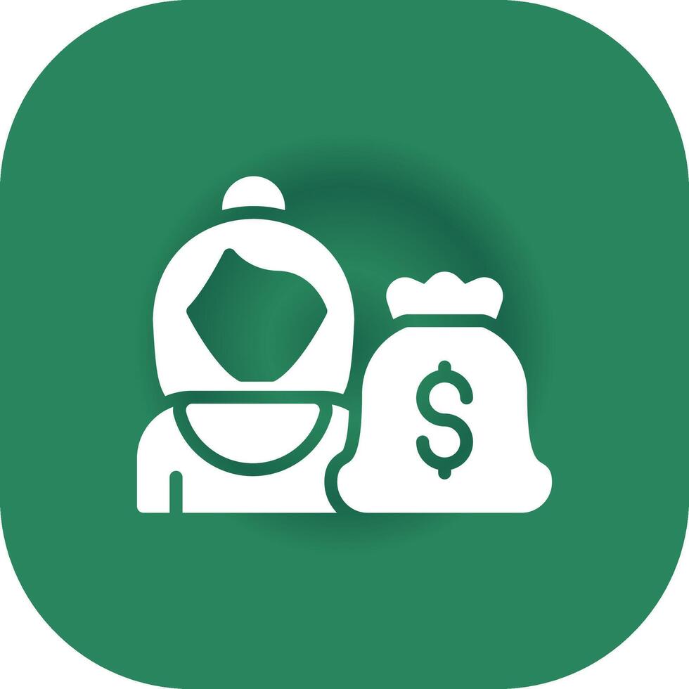 Investor Creative Icon Design vector