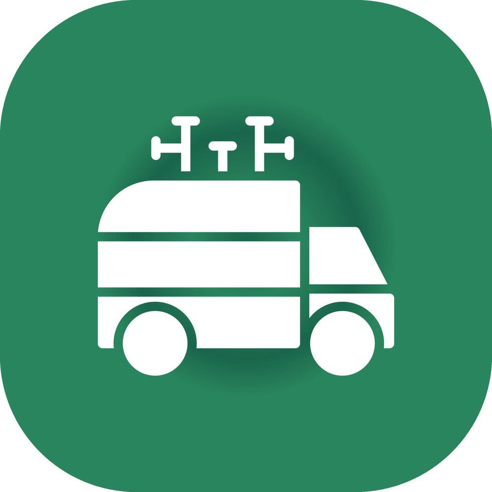 Delivery Truck Creative Icon Design vector