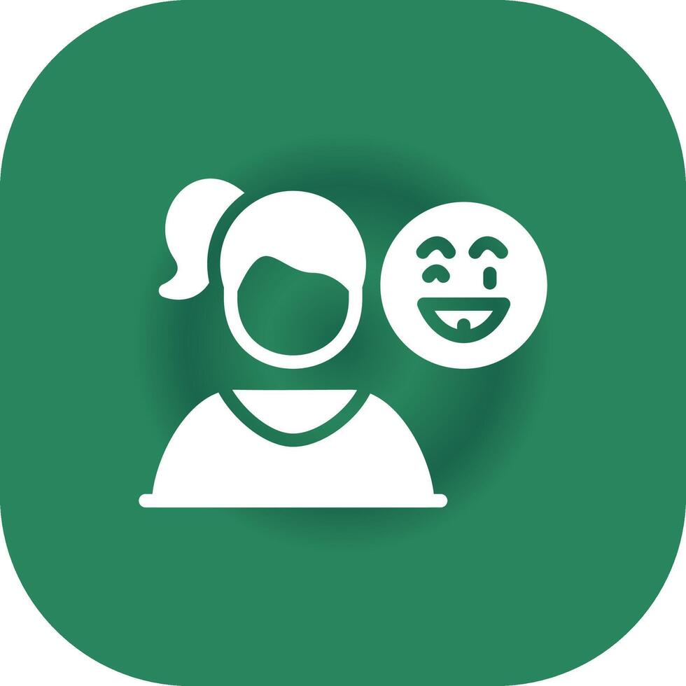 Joyful Creative Icon Design vector