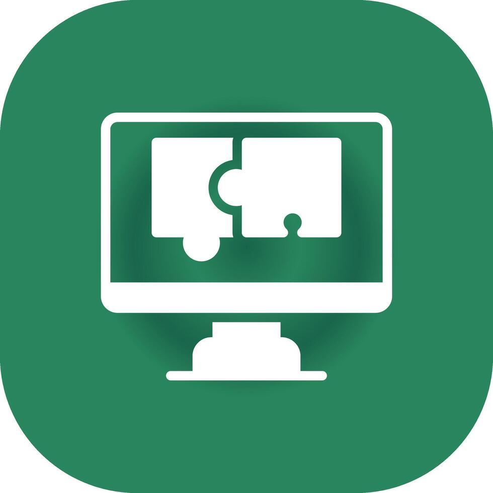 Puzzle Creative Icon Design vector