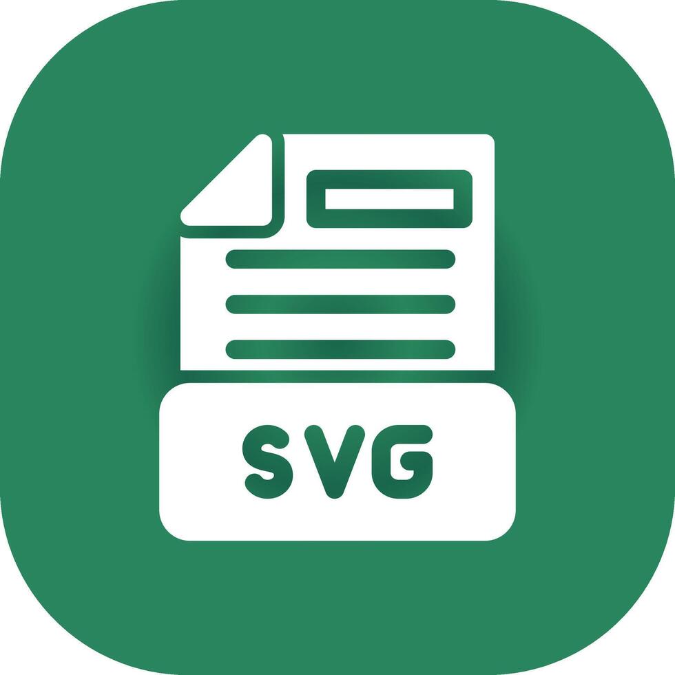 diseño de icono creativo de archivo svg vector