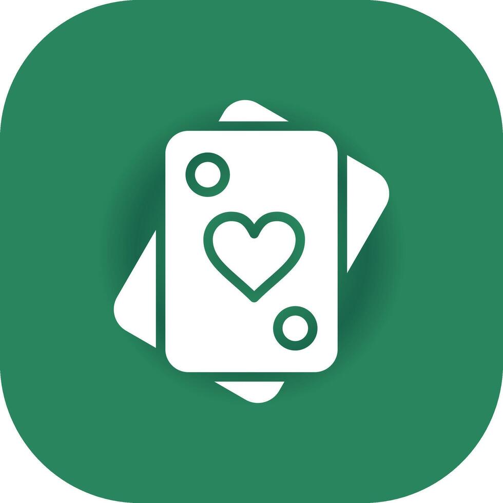 Playing Cards Creative Icon Design vector
