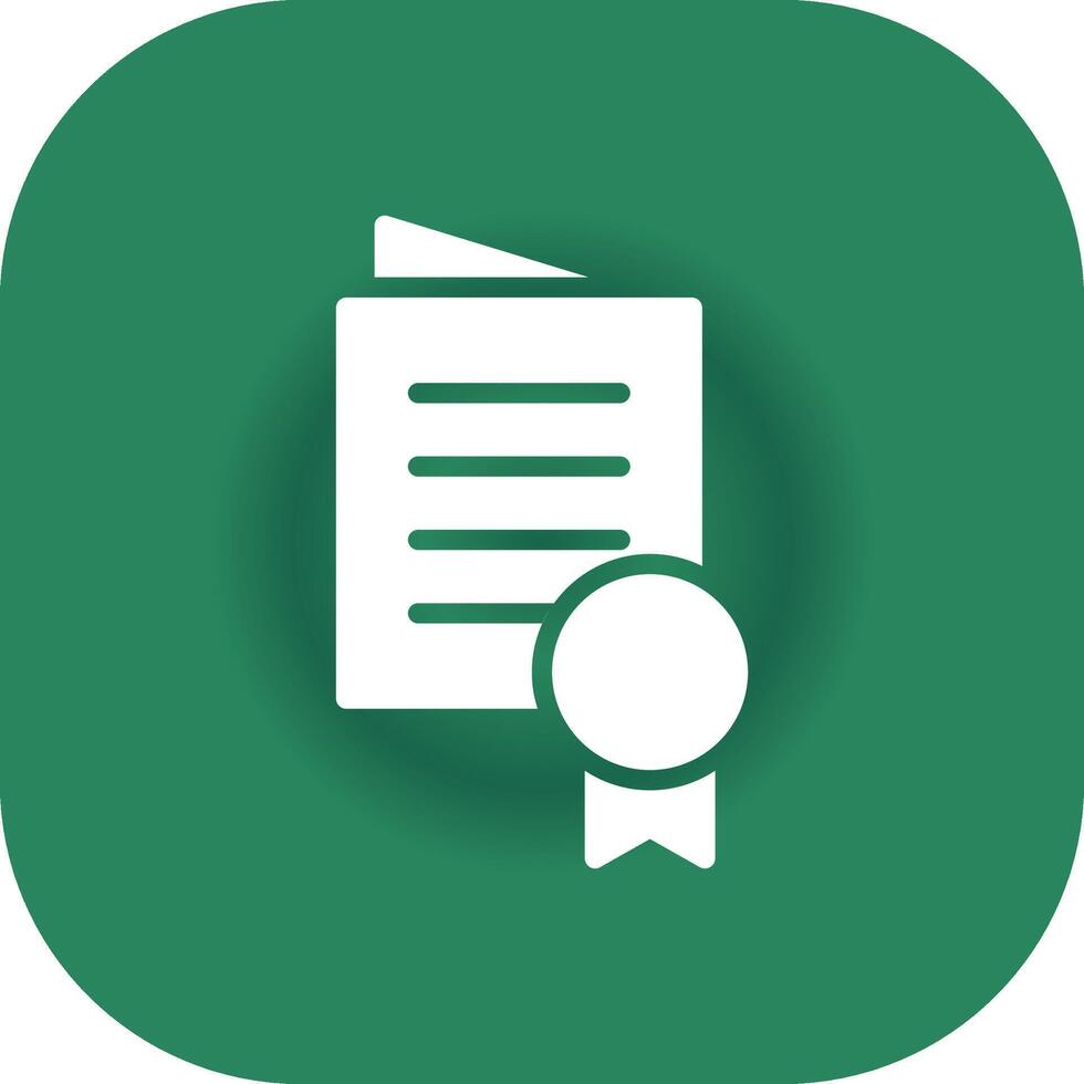 Certificate Creative Icon Design vector