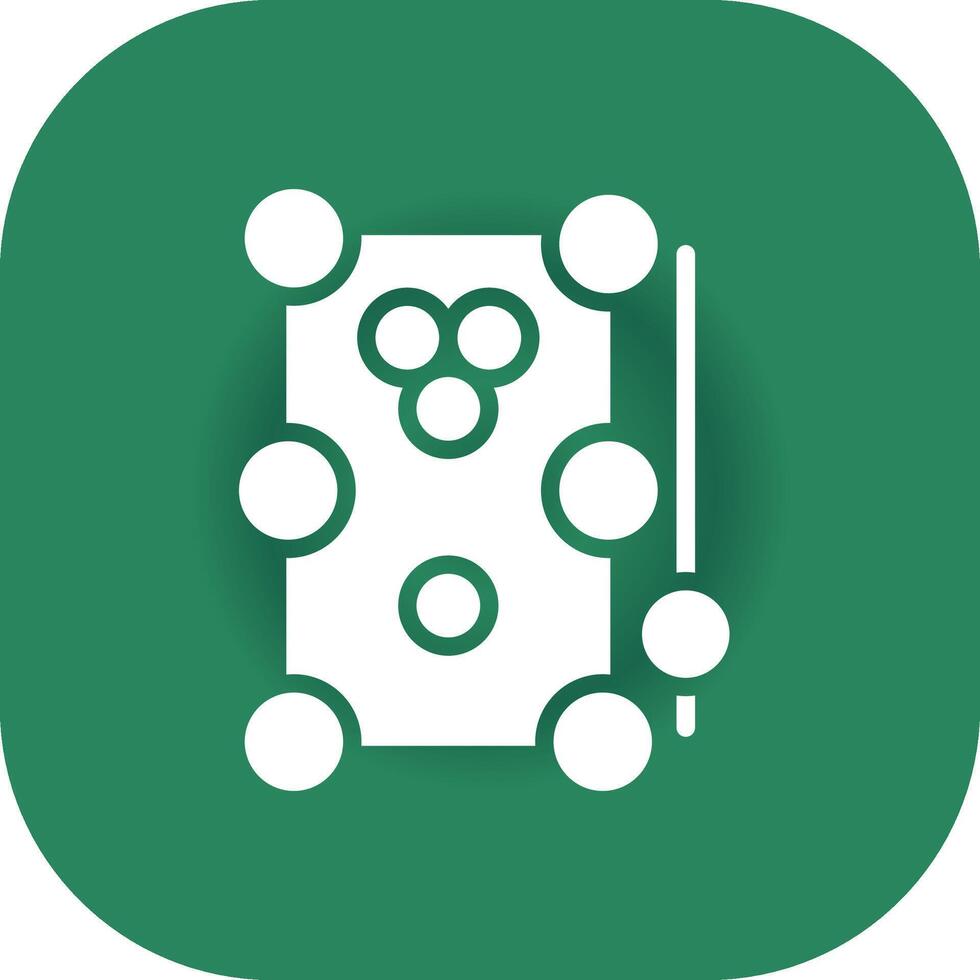 Billiards Creative Icon Design vector