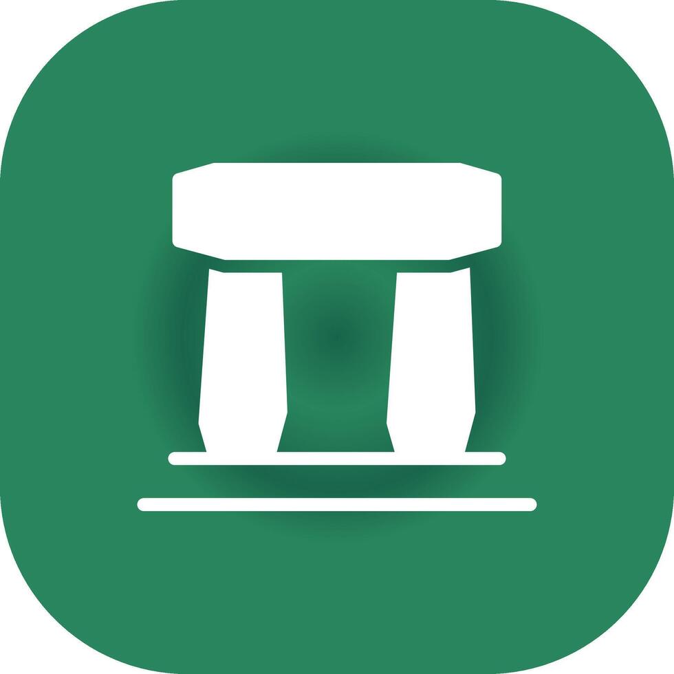 Stonehenge Creative Icon Design vector