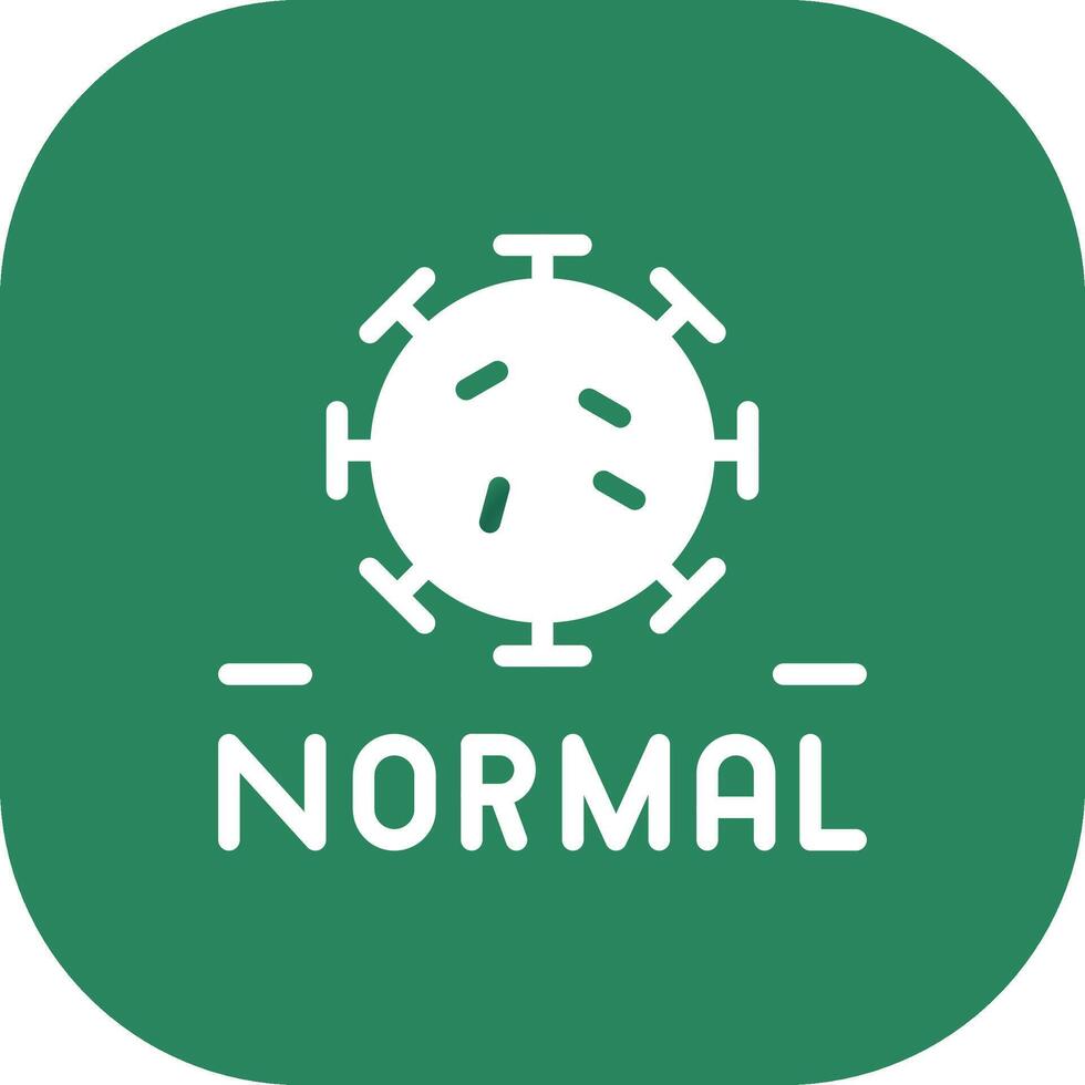 New Normal Creative Icon Design vector
