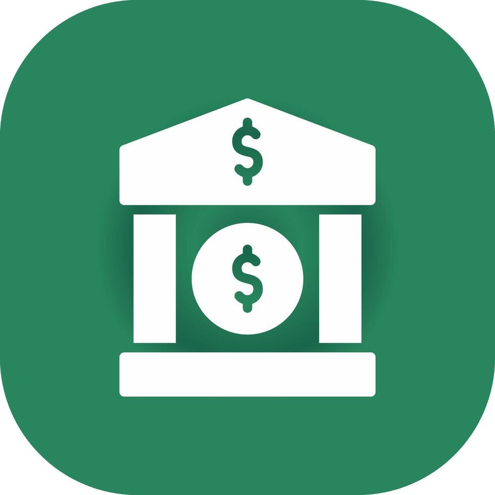 Bank Creative Icon Design vector