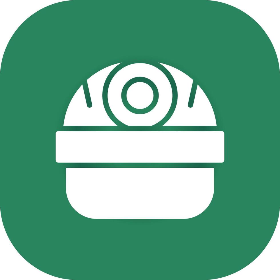 Helmet Creative Icon Design vector